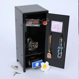 Kids Doll Clothes Mini Metal Kids Locker Storage <strong>Box</strong> for Desk Bedroom Home Office Desktop Storage Organizer <strong>Money</strong> Safe <strong>Lock</strong> <strong>Box</strong> - Product Image 4