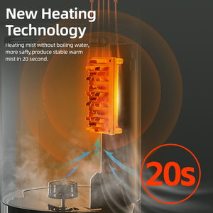 6L đầu điền ấm không khí ẩm với phòng di động ẩm tốt nhất mát mẻ và ấm áp sương mù tạo độ ẩm - Product Image 2