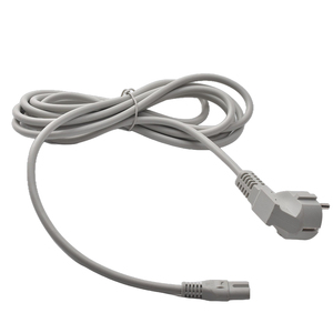 مقبس الأوروبي + 7 موصل ، مخصص 2x x x PVC 1m سلك طاقة رمادي - Product Image 5