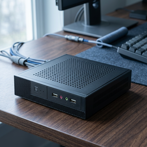 Mini PC industriel Intel Core i5-7200U, 16 Go de RAM, SSD 512 Go, Windows 11, ports HDMI, VGA, COM, 4G LTE, ordinateur de bureau micro pour les petites entreprises - Product Image 3