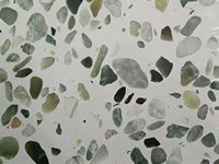 Dalle en terrazzo, terrazzo en pierre artificielle pour comptoir de cuisine, décoration murale et de sol