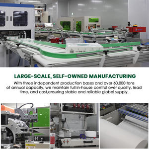 Papel Higiénico de Pulpa de Madera Ultra Duradero, Enrollable, Tamaño Jumbo, para Uso Comercial - Product Image 6