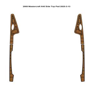 Plancher en teck brossé technique EVA Mastercraft X45 Side Top 2008 pour yachts et bateaux, best-seller sur eBay - Product Image 3