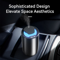 Nano nébuliseur automatique pour voiture, diffuseur d'arôme, capteur d'huile essentielle, désodorisant électrique portable pour voiture