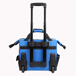 Sac à outils avec roues, sac à outils roulant sur roues avec poignée, grande capacité, sacs à outils robustes pour les ouvriers - Product Image 5