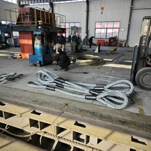 ヘビーデューティースチールワイヤーロープリフティングスリング（フランダースアイ＆シンブル付き、リギング用） - Product Image 5