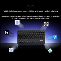 Estación de Trabajo Inteligente SmartMicro AIMini W638 Crayfish, Implementación en Nube Local, OpenClawAI, Potencia Informática Todo en Uno