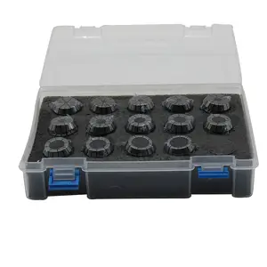 Цанга-патрон ER20, ER20-14PCS в пластической коробке, набор Цанга для токарного Цанга с ЧПУ