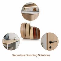 Bande de chantournage MINGBANG 0,4-3 mm à grain de bois pour portes d'armoires, bande d'étanchéité flexible et imperméable de 12-600 mm de large, qualité supérieure