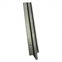 Profils d'extrusion en aluminium 6061 sur mesure pour l'industrie textile, avec finition gris anodisé