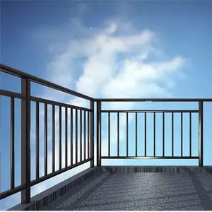 Balcony Aluminum Railing Outdoor Aluminium Balcony Stair Railing Aluminium <strong>Handrail</strong> &amp; Balustrade - Product Image 4