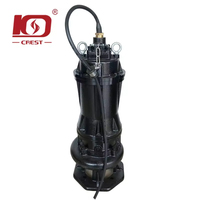 Pompe à eaux usées submersible ZGWQ 1,5 CV pour fosse de drainage et égouts, vente en gros usine