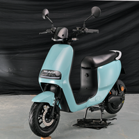 Scooter électrique à deux roues en alliage d'aluminium certifié EEC COC CE avec moteur sans balais 800W, batterie amovible 48V 30AH