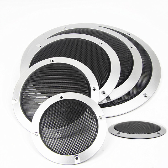 4 5 6.5 8 10 Inch Speaker Speaker Grille Decorative Mesh Audio protection Mesh Cover Ring