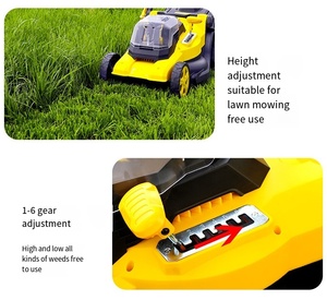 Lawn Garden <b>Mower</b> Grass Cutter Rechargeable Adjustable Hand-<b>Push</b> Weeding Artifact 48V Electric Grass Trimmer Cutting Machine - Product Image 2