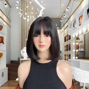 Perruque Full Lace pour femmes, cheveux vierges, bonnet HD sans colle, couleur personnalisée avec ligne de cheveux naturelle de Ho Chi Minh-Ville - Product Image 4