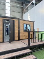 Maisons Conteneurs Industriels Préfabriquées Modernes 1-2 Chambres Tiny House Cuisine Luxe Cabine Modulaire Écologique Installation Rapide