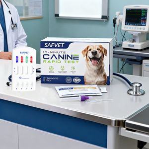 Hunde blut parasiten krankheiten 4 in 1 Ehr Bab Ana Chw Dirofilaria Schnelltest kit für die Hunde diagnose - Product Image 2