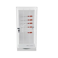 Acryl LED rotierendes Gehäuse 20-teilige Messer Display Showcase Counter Top Knife Tower Display Racks