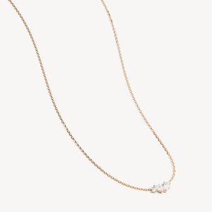 Collier Ailes en Or 14 carats Pavé de Zircon Cubique, Argent Sterling 925, Bijou Tendance <span class=keywords><strong>Personnalisé</strong></span> pour Femme - Product Image 1