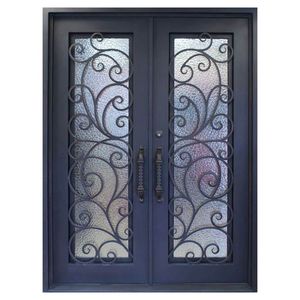 An Ninh Cao Rèn Sắt Cổng Với Chống Cắt Thanh Cho Ngân Hàng Lối Vào Bảo Vệ Tối Cao Thiết Kế Rắn Xây Dựng Rèn Sắt Cổng - Product Image 6