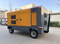 Compresseur d'air rotatif à vis diesel portable, haute performance, SDP 1200L, économie d'énergie, faible consommation de carburant, silencieux, durable