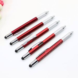Bolígrafo Multifunción 6 en 1 Personalizado con Logotipo, Tinta Azul/Negra, Punta de 1.0 mm, Regalos al por Mayor para Oficina/Escuela - Product Image 4