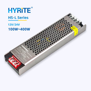 Fuente de Alimentación LED con Carcasa de Aluminio, SMPS Delgado de 12V 24V 100W 400W CE AC-DC de Alta Eficiencia para Luces de Techo Interiores - Product Image 2