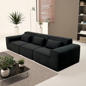 Divano Angolare Modulare Moderno in Schiuma ad Alta Densità Compressa per Soggiorno, Villa <span class=keywords><strong>e</strong></span> Applicazioni Industriali - Product Image 1