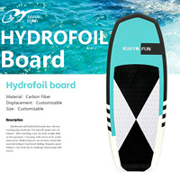 Planche de surf hydrofoil OEM en carbone PVC pour sports nautiques, planche de wakefoil, ailerons de surf, planche rigide pour kitesurf et windfoil