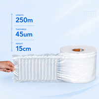 Sac à colonnes d'air écologique compostable, coussin d'air à bulles pour l'expédition de produits cosmétiques en entrepôt