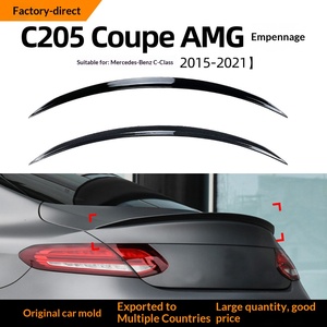 Accessoires de modification de l'aile supérieure et du hayon pour Mercedes-Benz Classe C Coupé C205 AMG 2015-2021 - Product Image 1