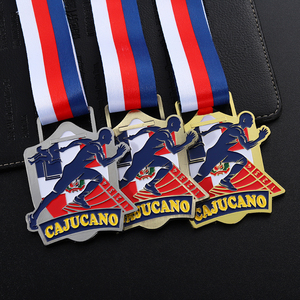 Médaille de sport en métal personnalisable avec logo 3D pour hockey sur glace, triathlon, pickleball, course de marathon, course de 21 km, 10 km, 5 km - Product Image 6