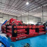 Château gonflable coloré de qualité commerciale en bâche PVC personnalisée pour l'extérieur