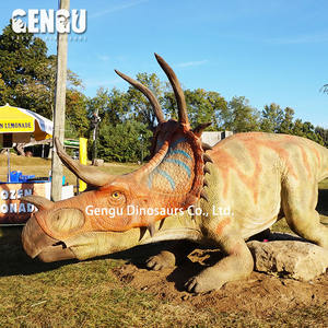 High Simulation Outdoor Animatronic <strong>Dinosaur</strong> For <strong>Carnival</strong> Shopping Malls Airports Daycare Kindergarten Public Places Made Metal - Product Image 6