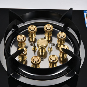 Cuisinière à <span class=keywords><strong>gaz</strong></span> encastrable à brûleur unique 5200W haute puissance avec allumage électronique à impulsion et sécurité anti-extinction <span class=keywords><strong>de</strong></span> flamme - Product Image 4