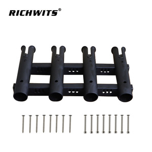 Soporte para Cañas de Pescar RICHWITS, 4 Tubos, Plástico ABS, Soporte de Montaje para Barco/Yate, para Equipo de Pesca - Product Image 3