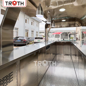 진실 전체 장비 판매 타코 커피 카트 레스토랑 BBQ 푸드 트럭 다이닝 카 모바일 아이스크림 음식 트레일러 - Product Image 5