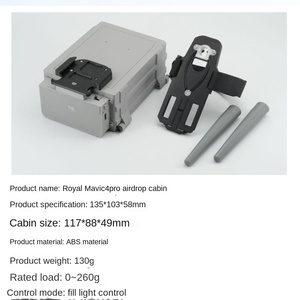 Trên Không Giao Hàng Pod Cho Mavic 3/3 <span class=keywords><strong>Pro</strong></span>/4 <span class=keywords><strong>Pro</strong></span> 15Km Phạm Vi Chuyên Gia Sử Dụng Nhựa Xây Dựng Cho Lãng Mạn Cánh Hoa Giọt Khuyến Mại - Product Image 5