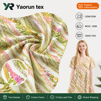 Kemeja Wanita Pikake Pink Lokelani Plumeria Light Sage Outline Putih 100% Katun Stretch Ramah Lingkungan Bahan Poplin Eropa