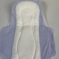 Serviettes hygiéniques jetables en forme d'éventail spéciales personnalisées pour femmes, serviettes hygiéniques maxi extra longues de 320mm, absorbantes pour les soins de la peau pendant la nuit