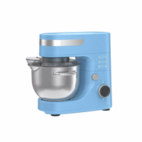Batteur sur socle électrique planétaire GENESIS 800W, 12 vitesses, bol mélangeur en acier inoxydable de 4,2 L, divers accessoires de pâtisserie, pour la maison