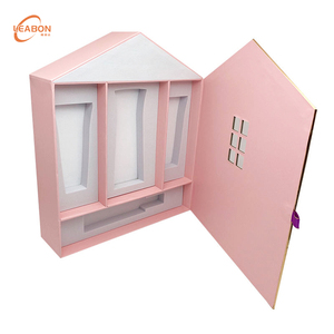 Boîte en carton rigide en forme <span class=keywords><strong>de</strong></span> maison avec fenêtre, estampage à chaud, <span class=keywords><strong>calendrier</strong></span> <span class=keywords><strong>de</strong></span> <span class=keywords><strong>l</strong></span>'<span class=keywords><strong>avent</strong></span> à 24 tiroirs <span class=keywords><strong>pour</strong></span> emballage cosmétique <span class=keywords><strong>de</strong></span> Noë<span class=keywords><strong>l</strong></span> - Product Image 3
