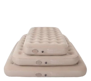 Colchón de Aire Inflable de PVC para Auto, Doble/Individual, para Acampar al Aire Libre, Fácil de Transportar, Cama Inflable Portátil con Bomba Integrada - Product Image 4