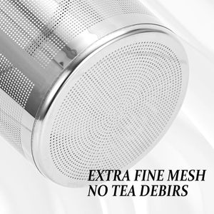 Infusor de té personalizado de alta calidad, colador de té de acero inoxidable 304, difusor de filtro de Infusor de té de hojas sueltas - Product Image 2