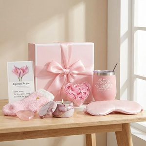 Set de Regalo Lunaire Rosa para el Cuidado Personal de la Mujer, Caja de Regalo de Spa y Relajación con Vaso, Regalo para Damas de Honor, Regalo de Agradecimiento - Product Image 6