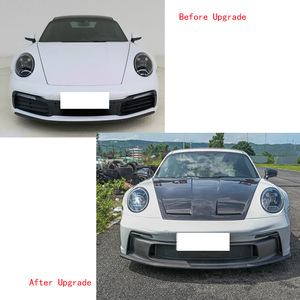 Ventes d'usine GT3 Style Kit de carrosserie Aileron arrière Jupes latérales Pare-chocs Couvercle de moteur en carbone sec Kits de carrosserie pour <span class=keywords><strong>Porsche</strong></span> <span class=keywords><strong>911</strong></span> 992 2019-<span class=keywords><strong>2023</strong></span> - Product Image 3