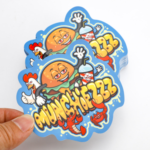 สติกเกอร์ไวนิลแบบด้านพิมพ์ลายตามสั่ง ป้ายไวนิลนูน 3 มิติ หนาพิเศษ เคลือบเงาเฉพาะจุด พิมพ์โลโก้ตามแบบที่กำหนด - Product Image 3