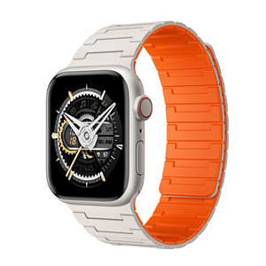 Bracelets magnétiques Win-Win pour <span class=keywords><strong>Apple</strong></span> <span class=keywords><strong>Watch</strong></span> <span class=keywords><strong>Ultra</strong></span> 2 Band 49mm 45mm 46mm 44mm 40mm 42mm 41mm <span class=keywords><strong>Bracelet</strong></span> en silicone IWatch Series 10 9 8 7 - Product Image 6