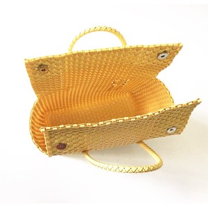 Bolso de mano hecho a mano, hecho a mano, de paja de plástico, fabricación China - Product Image 3